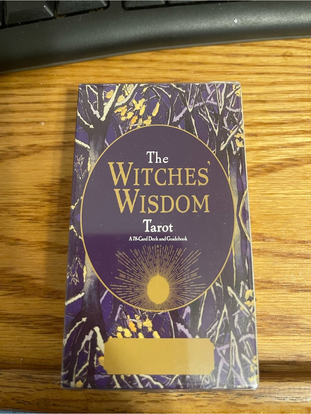 The Witches' Wisdom Tarot Deck - Purple & Gold